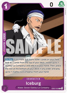 Iceburg EB02-032 Common Extra Booster: Anime 25th Collection One Piece Near Mint