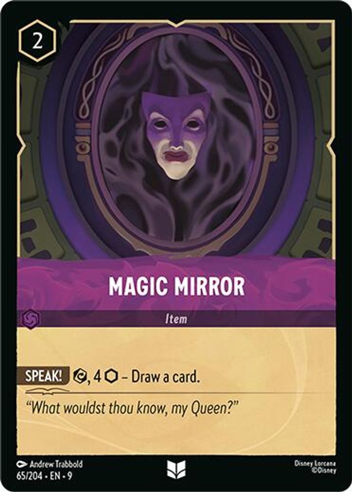 Magic Mirror 65/204 Uncommon Fabled Lorcana Near Mint