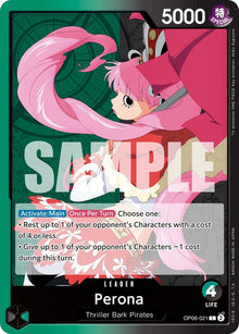 Perona (021) OP06-021 Leader Wings of the Captain One Piece Near Mint
