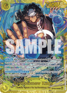 Bartholomew Kuma OP12-119 Secret Rare Legacy of the Master One Piece Foil NM
