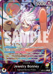 Jewelry Bonney (Alternate Art) EB04-001 Adventure on Kami's Island One Piece Foil NM
