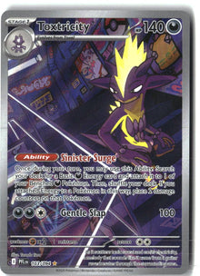 Toxtricity 103/094 Illustration Rare Phantasmal Flames Pokemon Holo Near Mint