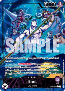 Enel (Alternate Art) OP15-058 Adventure on Kami's Island One Piece Foil NM