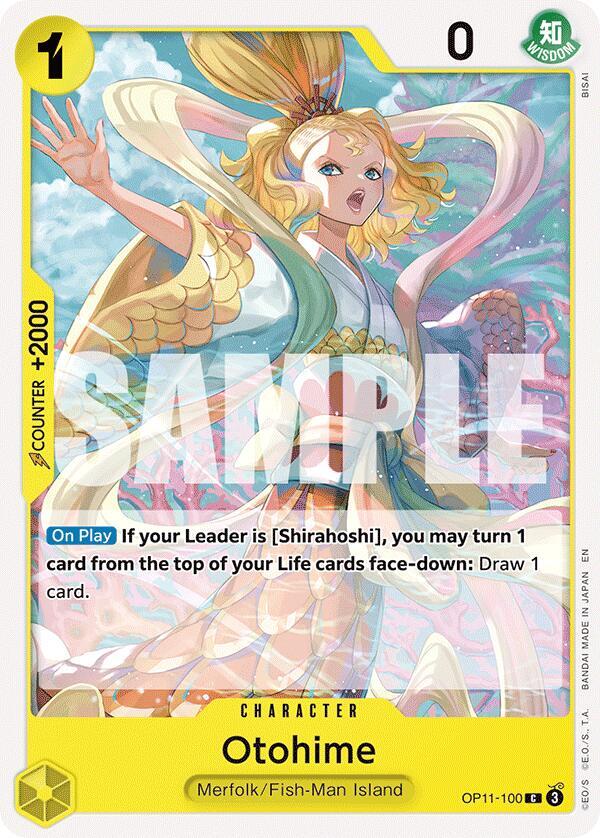 Otohime OP11-100 Common A Fist of Divine Speed One Piece Near Mint