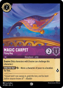 Magic Carpet - Flying Rug 47/204 Common Into the Inklands Lorcana Near Mint