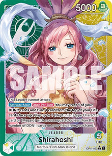 Shirahoshi (022) (Alternate Art) OP11-022 A Fist of Divine Speed One Piece Foil NM