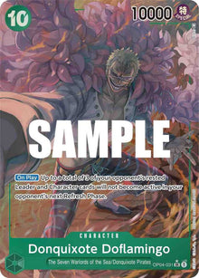 Donquixote Doflamingo (031) (Alternate Art) OP04-031 Kingdoms of Intrigue One Piece Foil NM