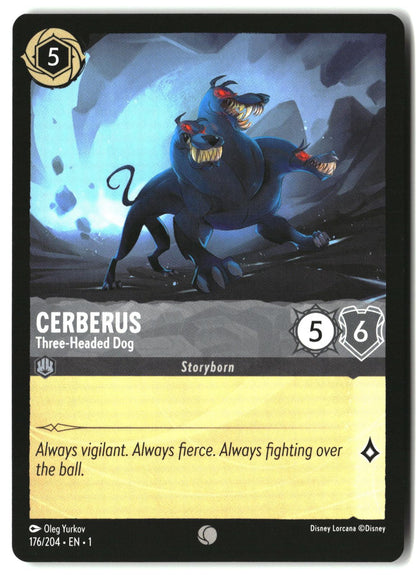 Cerberus - Three-Headed Dog 176/204 Common The First Chapter Lorcana LP