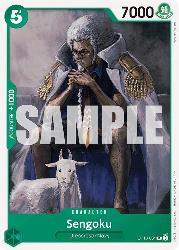Sengoku OP10-031 Common Royal Blood One Piece Near Mint