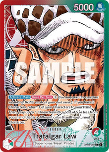 Trafalgar Law (002) (Parallel) OP01-002 Leader Romance Dawn One Piece Foil NM