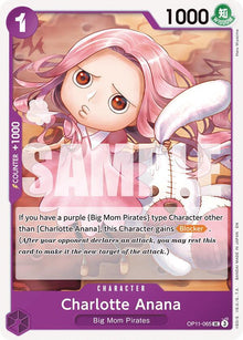 Charlotte Anana OP11-065 Uncommon A Fist of Divine Speed One Piece Near Mint