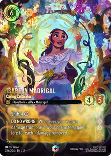 Isabela Madrigal - Caring Cultivator (Enchanted) 224/204 Lorcana Holo NM