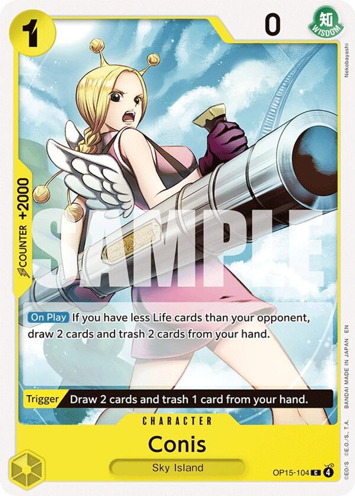 Conis OP15-104 Common Adventure on Kami's Island One Piece Near Mint