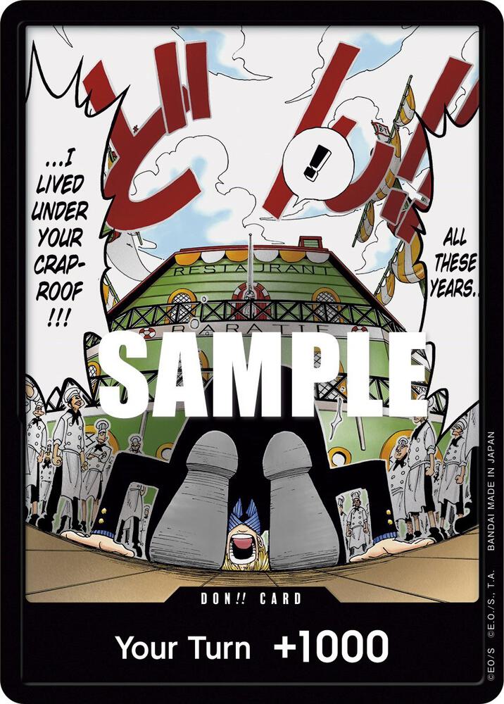 DON!! Card (Alternate Art) DON!! Pillars of Strength One Piece Foil Near Mint