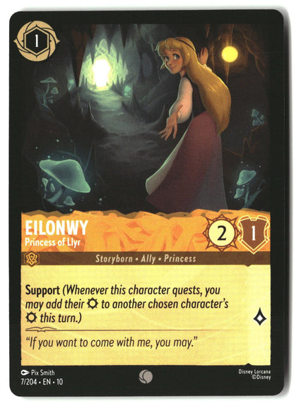Eilonwy - Princess of Llyr 7/204 Common Whispers in the Well Lorcana LP