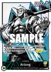 Arlong (Alternate Art) OP03-022 Leader Pillars of Strength One Piece Foil NM