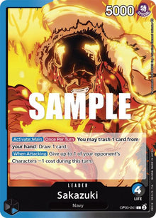 Sakazuki OP05-041 Leader Awakening of the New Era One Piece Near Mint