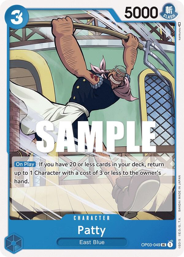 Patty OP03-049 Uncommon Pillars of Strength One Piece Near Mint