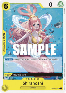 Shirahoshi OP03-116 Uncommon Pillars of Strength One Piece Near Mint