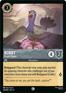 Bobby - Purple Pigeon 182/204 Common Reign of Jafar Lorcana Near Mint