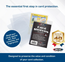 100 ct. Penny Card Soft Sleeves  - for Standard Sized Cards by BCW