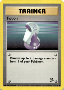 Potion 122/130 Common Base Set 2 Pokemon Vintage