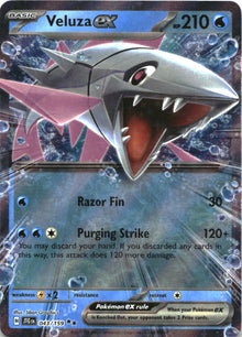 Veluza ex 043/159 Double Rare Journey Together Pokemon Near Mint