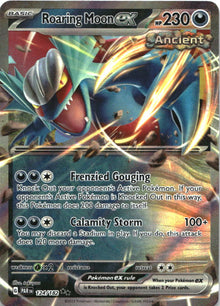 Roaring Moon ex 124/182 Double Rare Paradox Rift Pokemon Near Mint