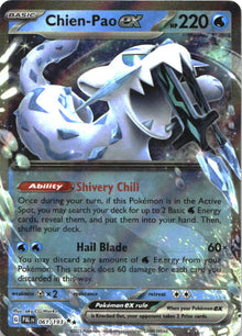 Chien-Pao ex 061/193 Double Rare Paldea Evolved Pokemon Near Mint