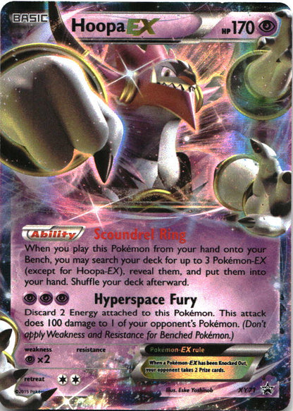 Hoopa EX XY71 Holo Promo XY Promo Pokemon Near Mint