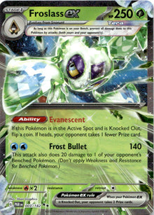 Froslass ex 003/182 Double Rare Paradox Rift Pokemon Near Mint
