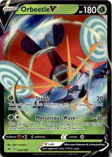 Orbeetle V 020/185 Holo V Rare Vivid Voltage Pokemon Near Mint