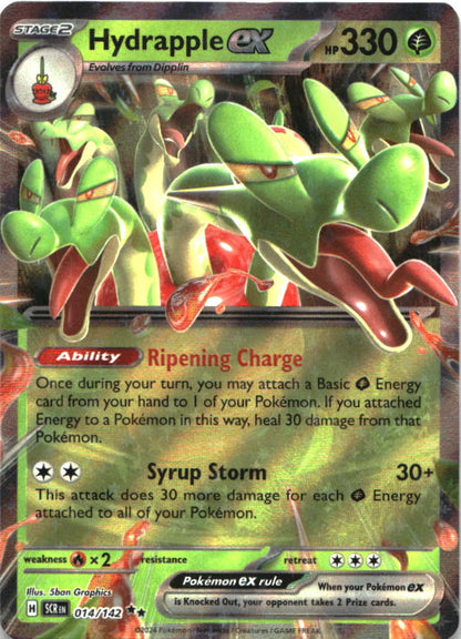 Hydrapple ex 011/131 Double Rare SV: Prismatic Evolutions Pokemon Near Mint