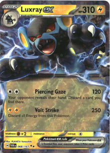 Luxray ex 068/167 Double Rare Twilight Masquerade Pokemon Near Mint