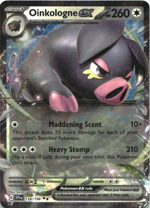 Oinkologne ex 158/198 Double Rare Scarlet & Violet Pokemon Near Mint