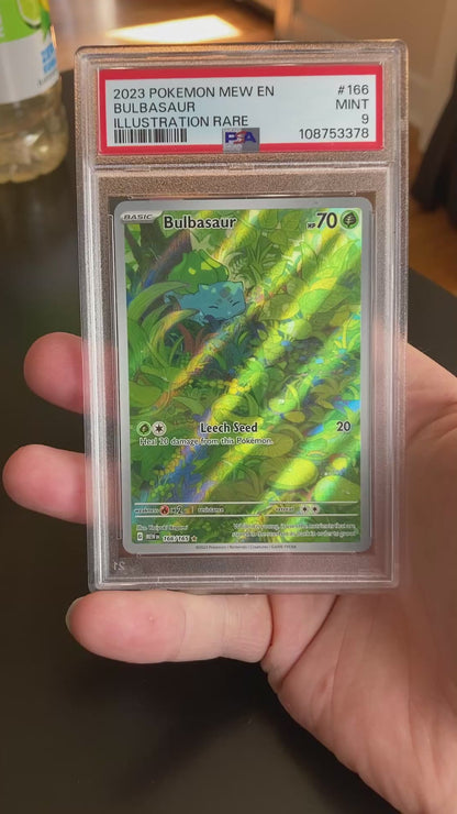 PSA 9, 151 Bulbasur 166/165