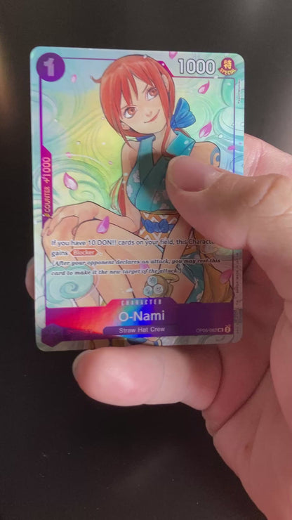 O-Nami (Illustration Box Vol.1) OP05-062 One Piece Promotion Cards MP+